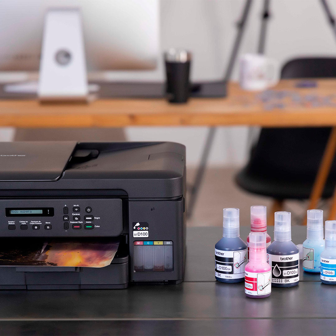 BROTHER DCP-T730DW Impresora Multifuncional de tinta continua a color, recargable, WIFI, ADF, DUPLEX