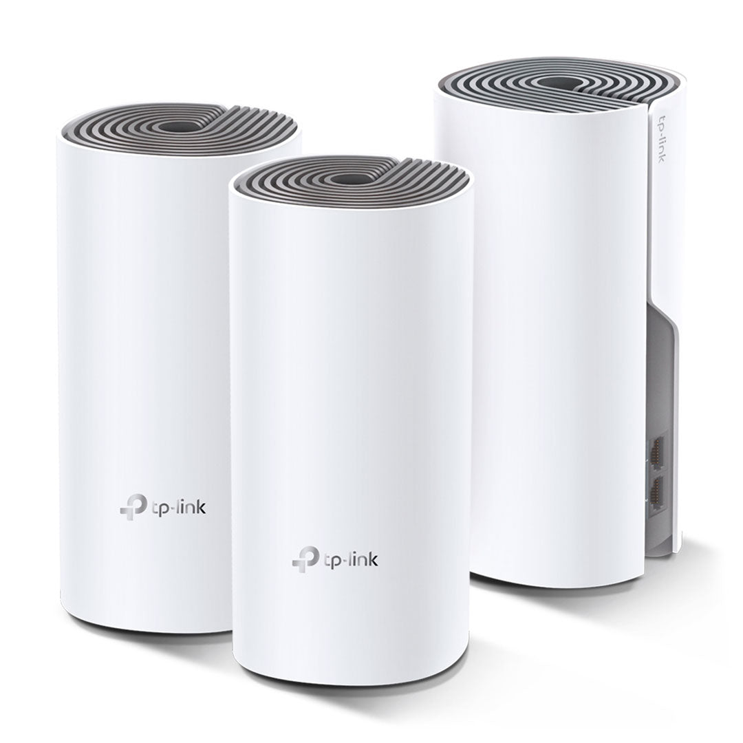 TP-LINK DECO E4 3-Pack Router Mesh WiFi5 AC1200 Doble Banda
