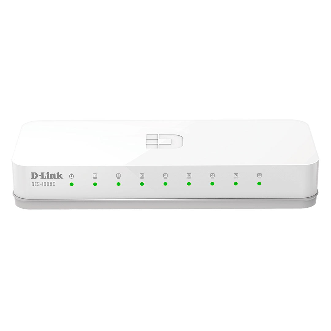 D-LINK DES-1008C Switch 8 Puertos 10/100Mbps