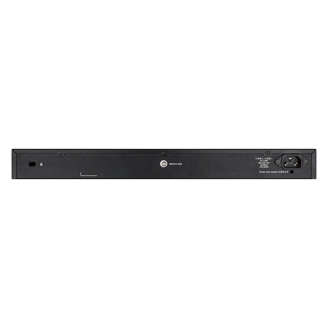 D-LINK DGS-1510-28P Switch administrable de 24 puertos gigabit PoE + 2SFP 1G + 2SFP + 10G Capa 3