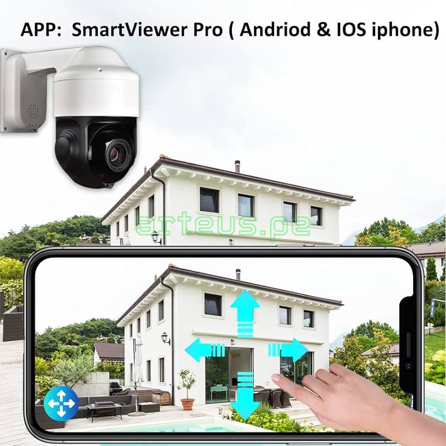 DAHUA SD5A225GB-HNR Cámara de Seguridad IP POE 2MP Full HD PTZ 360º 25X IR 150m WDR IP67 WIZSENSE