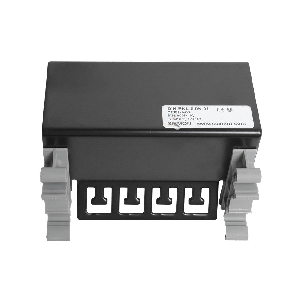 SIEMON DIN-PNL-04W-01 Patch panel riel DIN 4Puertos