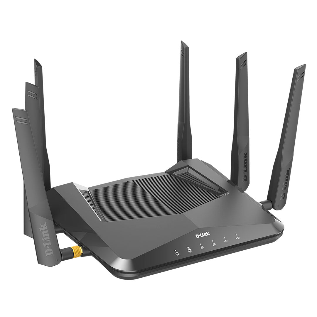 D-LINK DIR-X5460 Router Wifi 6 con MU-MIMO y OFDMA 6 antenas compatible con Alexa y Google Assistant