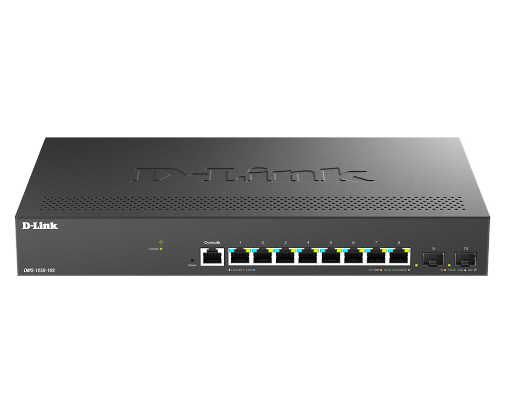 D-LINK DMS-1250-10S Switch Smart 10 Puertos 2,5G WIFI6