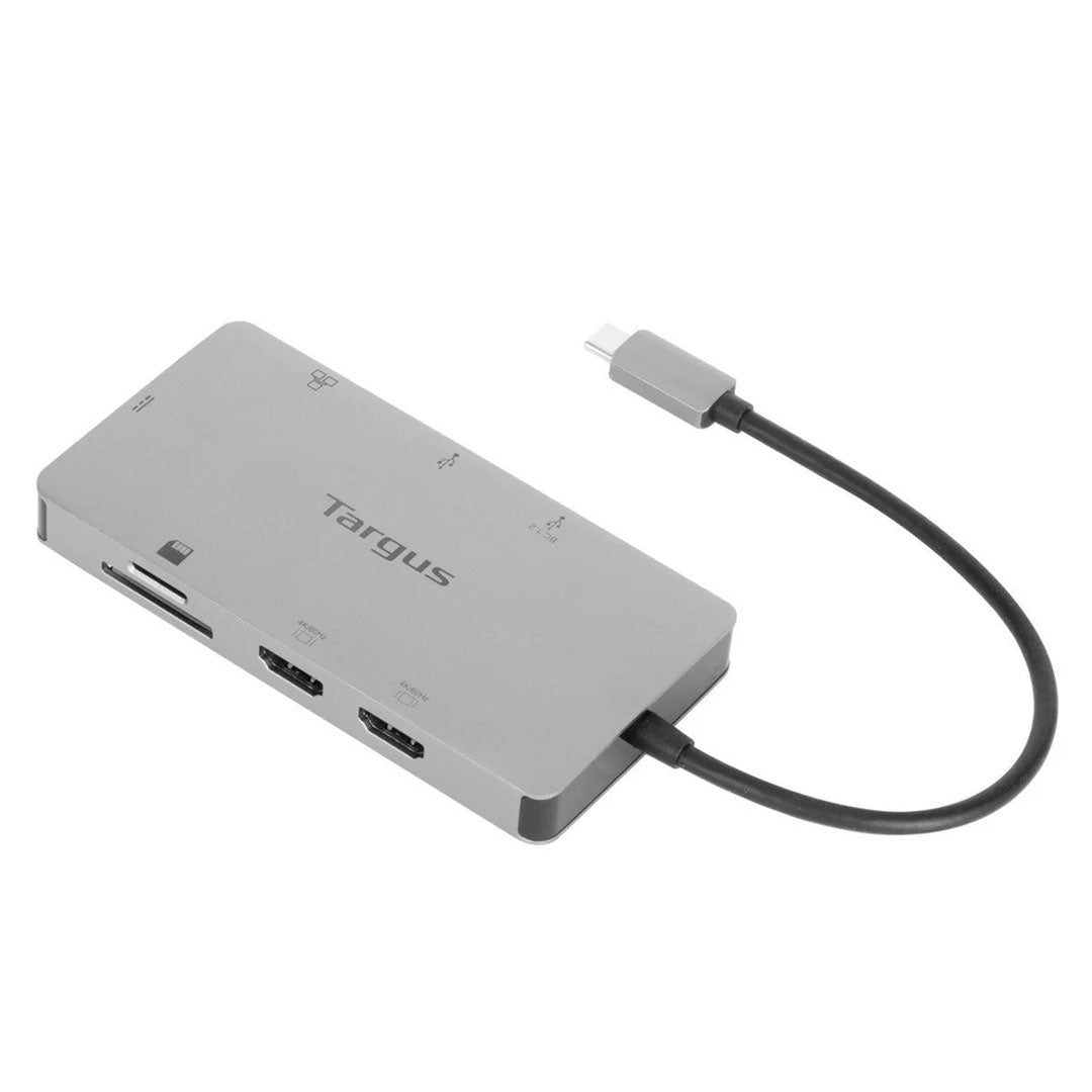 TARGUS DOCK423TT Adaptador HUB Docking USB-C Dual, 4K HDMI 100W