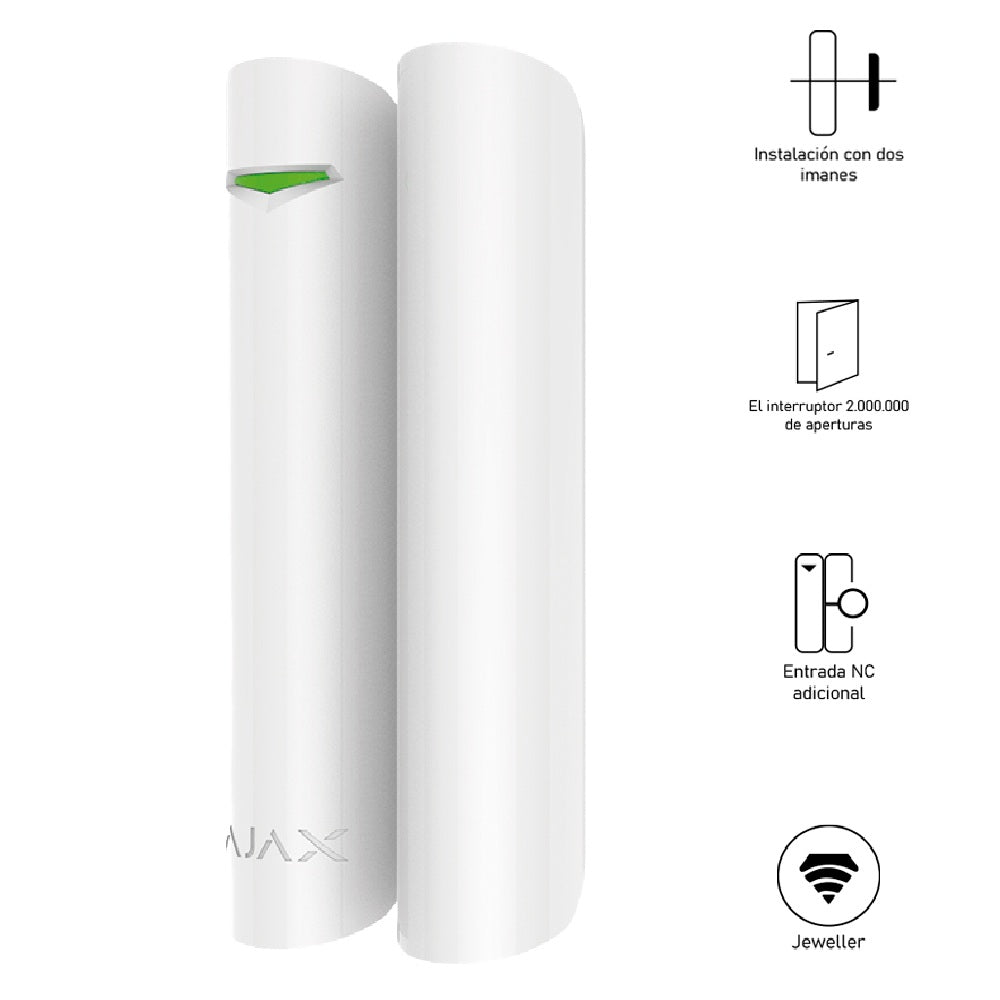 AJAX DOORPROTECT Contacto Magnético Inalámbrico 1 zona Cableada