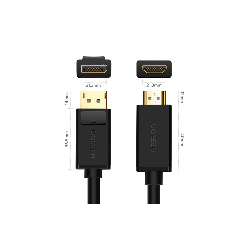UGREEN DP101 10203 Cable DisplayPort Macho a HDMI Macho 3m