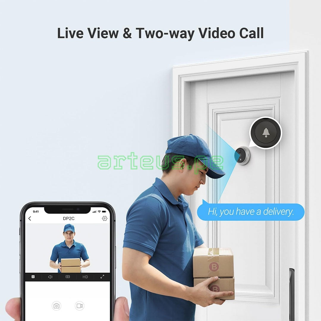EZVIZ DP2C Timbre Video Portero Smart WIFI FullHD 2MP