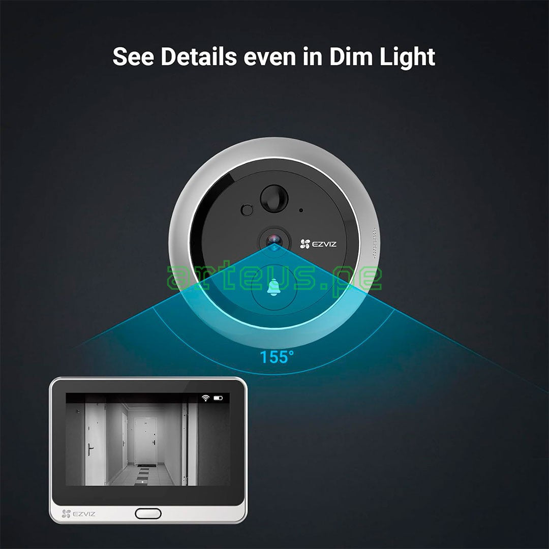 EZVIZ DP2C Timbre Video Portero Smart WIFI FullHD 2MP