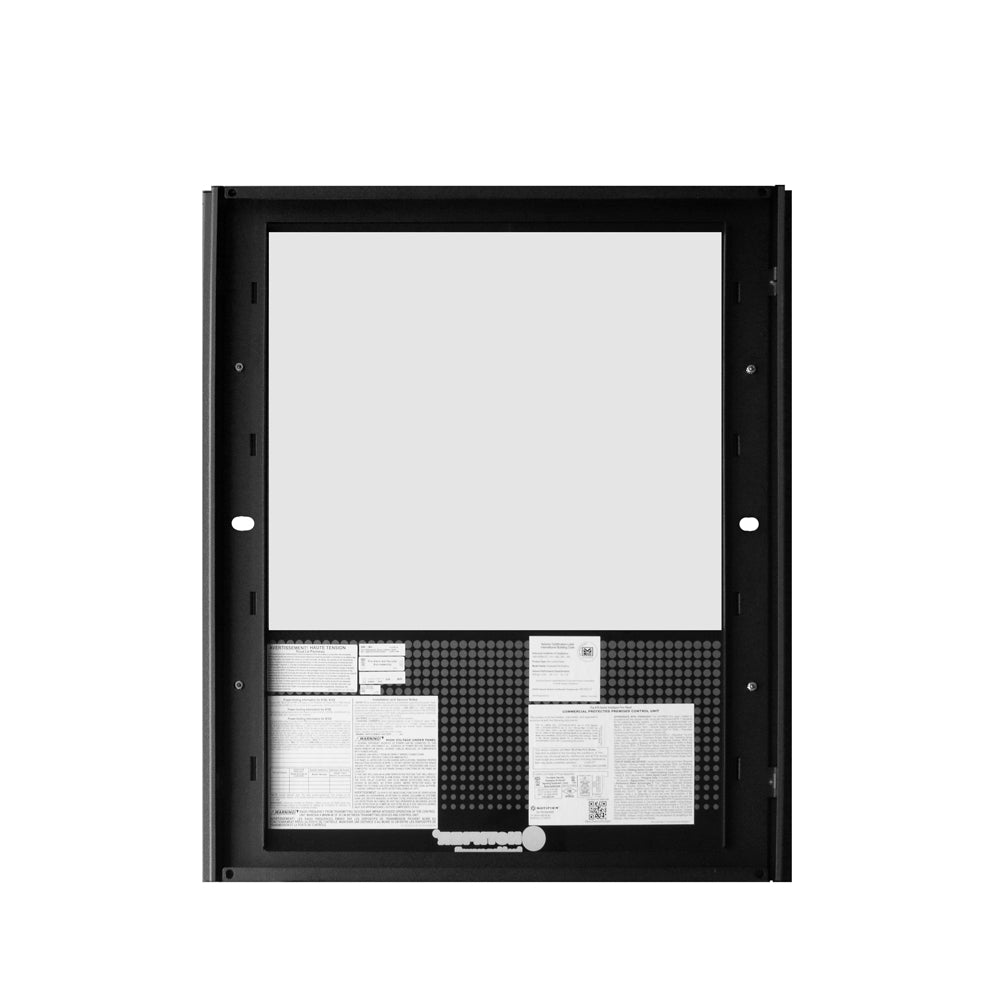 NOTIFIER DR-B5 Puerta de Gabinete CAB-5 para Paneles Inspire de 2 Filas, color Negro