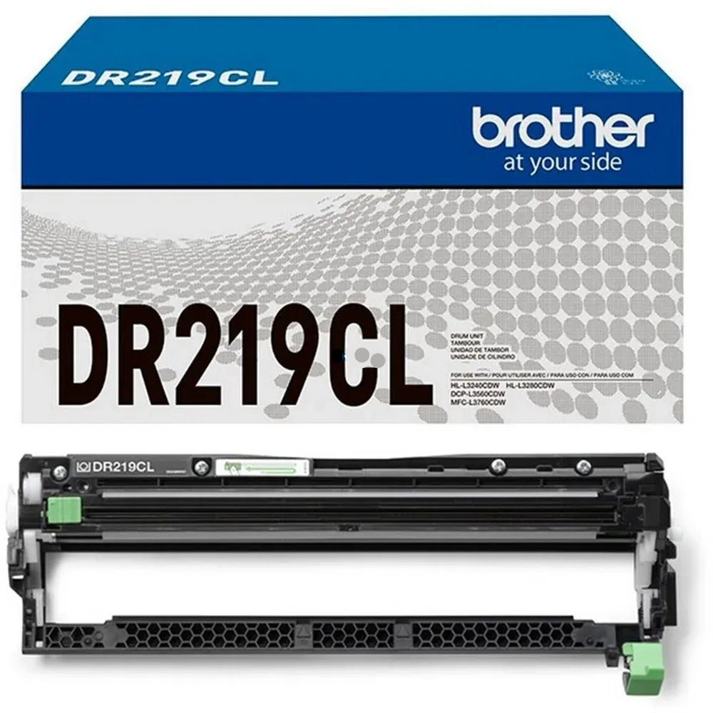 BROTHER DR219CL Cartucho de Tambor Negro Tricolor con Rendimiento de 20000 Paginas