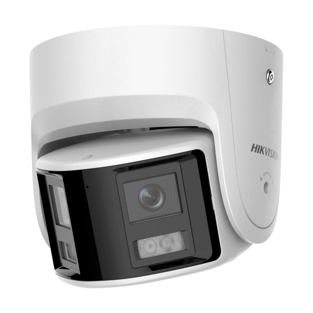HIKVISION DS-2CD2347G2P-LSU/SL Cámara de Seguridad IP 4MP Panorámica 180º IR30 Audio Alarma