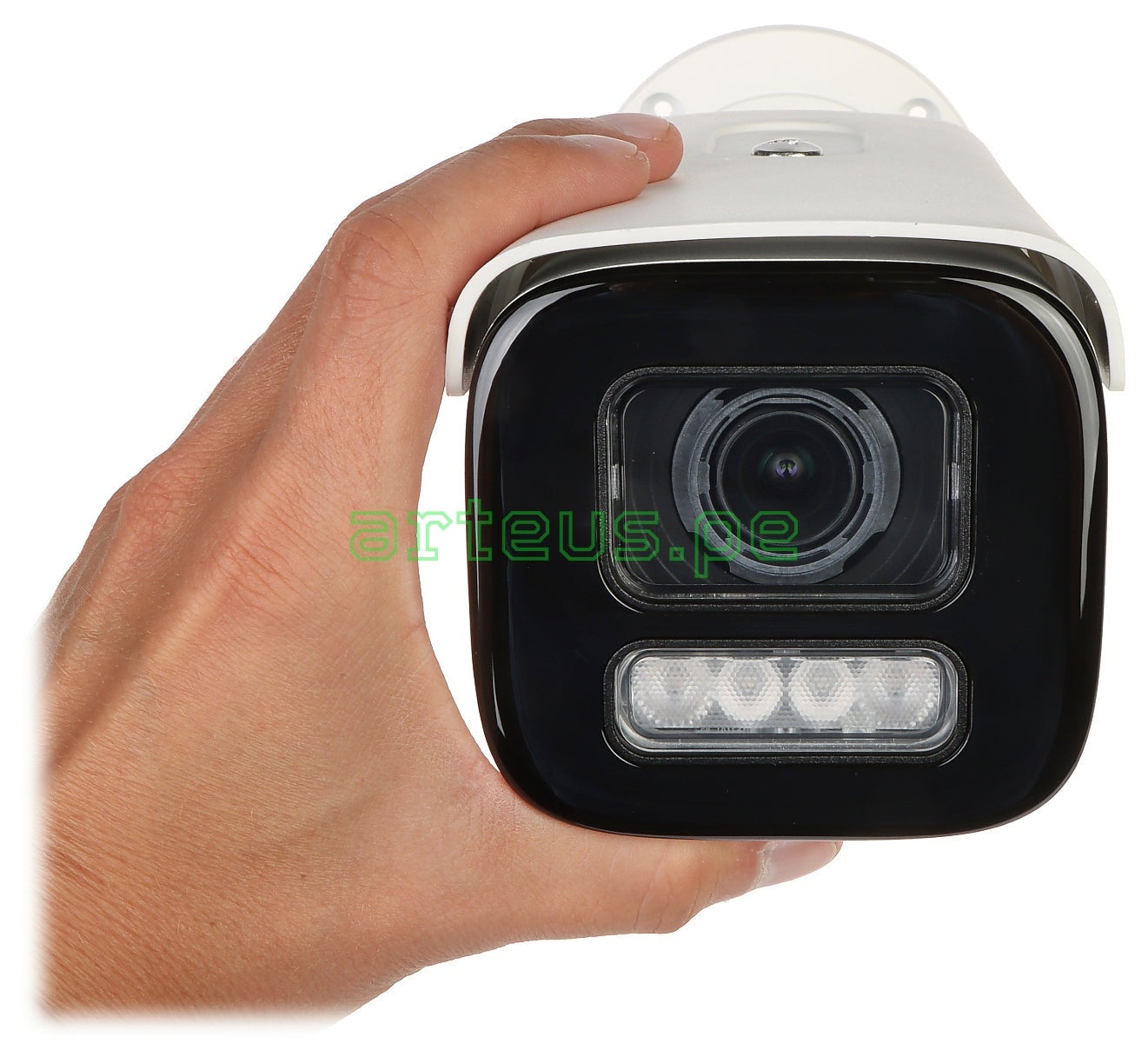 HIKVISION DS-2CD2643G2-LIZS2USLRB Cámara de Seguridad IP 4MP Lente Motorizada Luz Híbrida Acusense