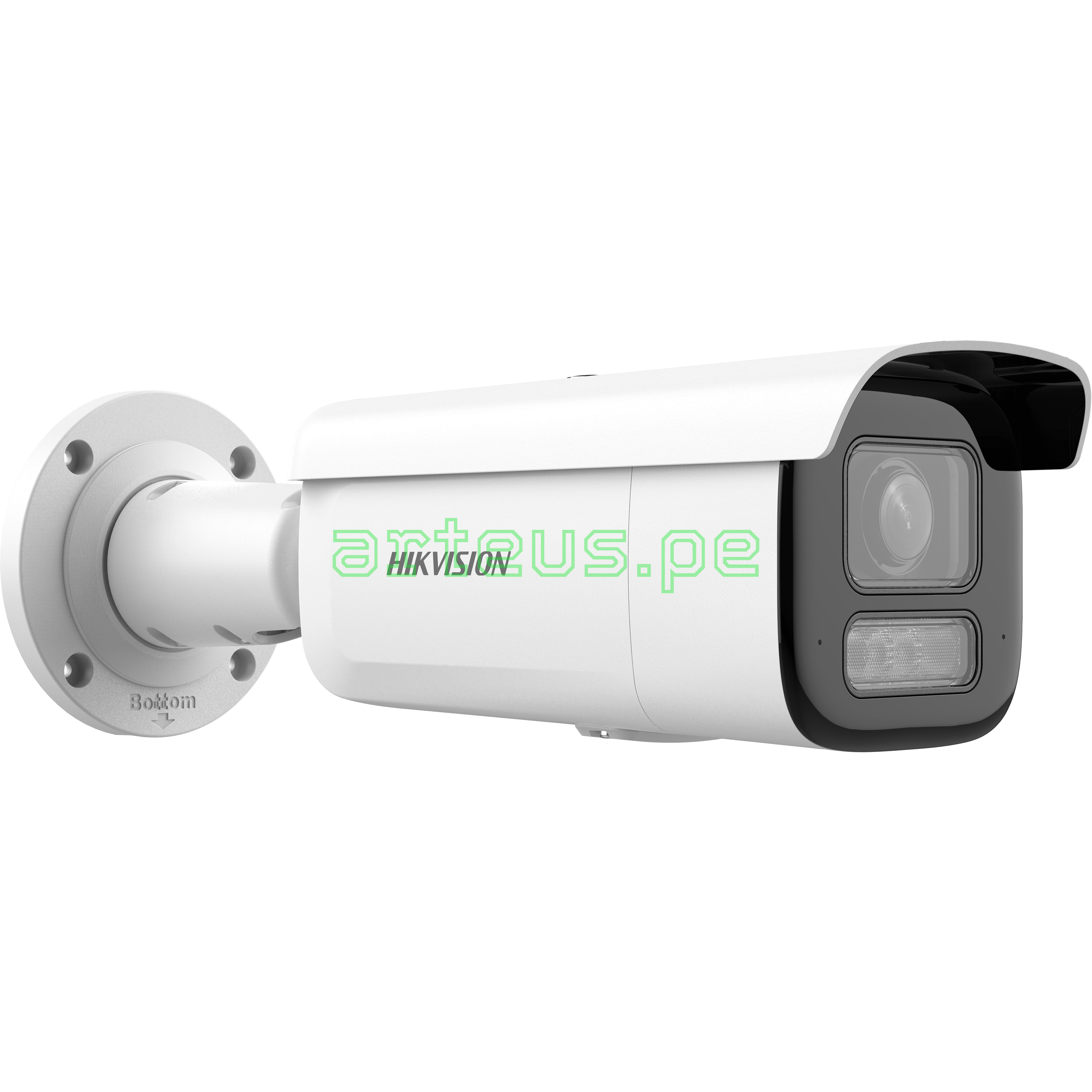HIKVISION DS-2CD2643G2-LIZS2USLRB Cámara de Seguridad IP 4MP Lente Motorizada Luz Híbrida Acusense