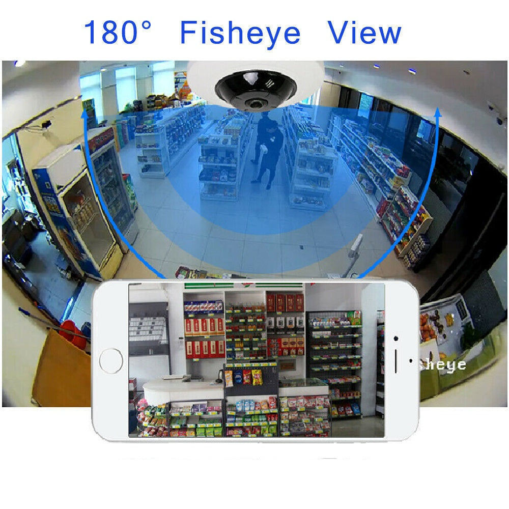 HIKVISION DS-2CD2955G0-ISU Fisheye Cámara de Seguridad IP Ojo de Pez 5MP 180º