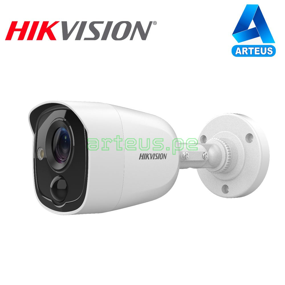 HIKVISION DS-2CE11D0T-PIRL Cámara de Seguridad 2MP con Sensor PIR Lente Fijo IR20
