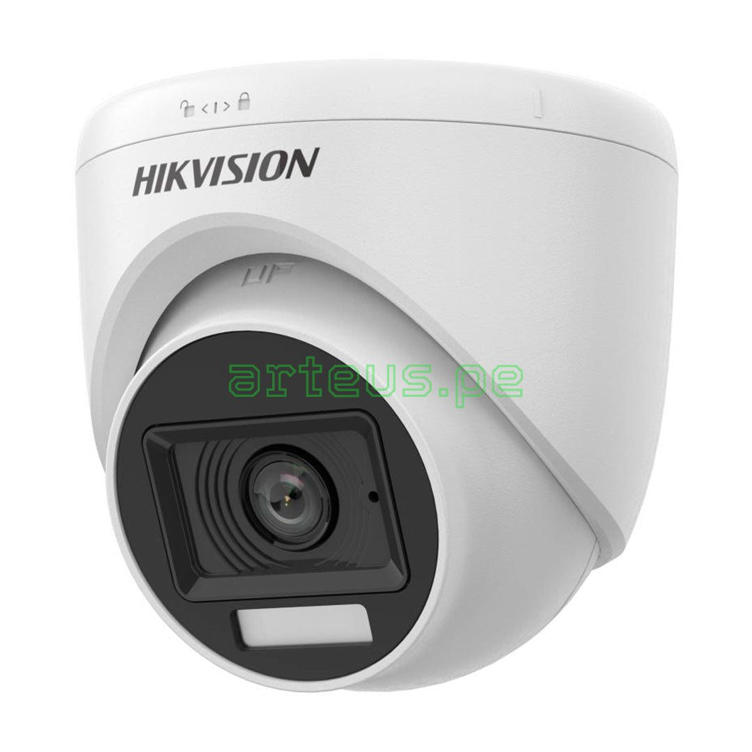 HIKVISION DS-2CE76D0T-LPFS Cámara de Seguridad 2MP Lente Fijo IR20 Audio