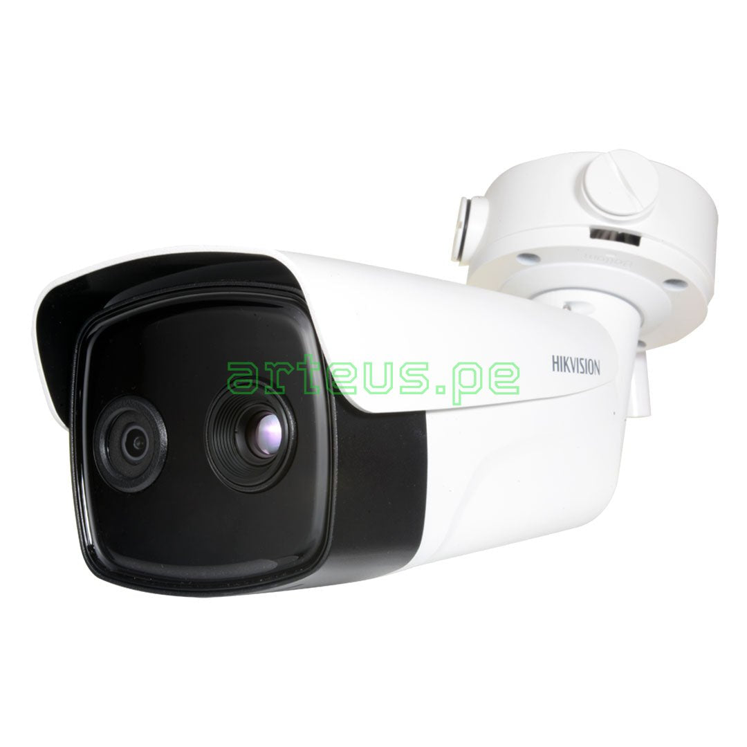 HIKVISION DS-2TD2636B-13/P Cámara de Seguridad IP 4MP Térmica Doble Lente IA