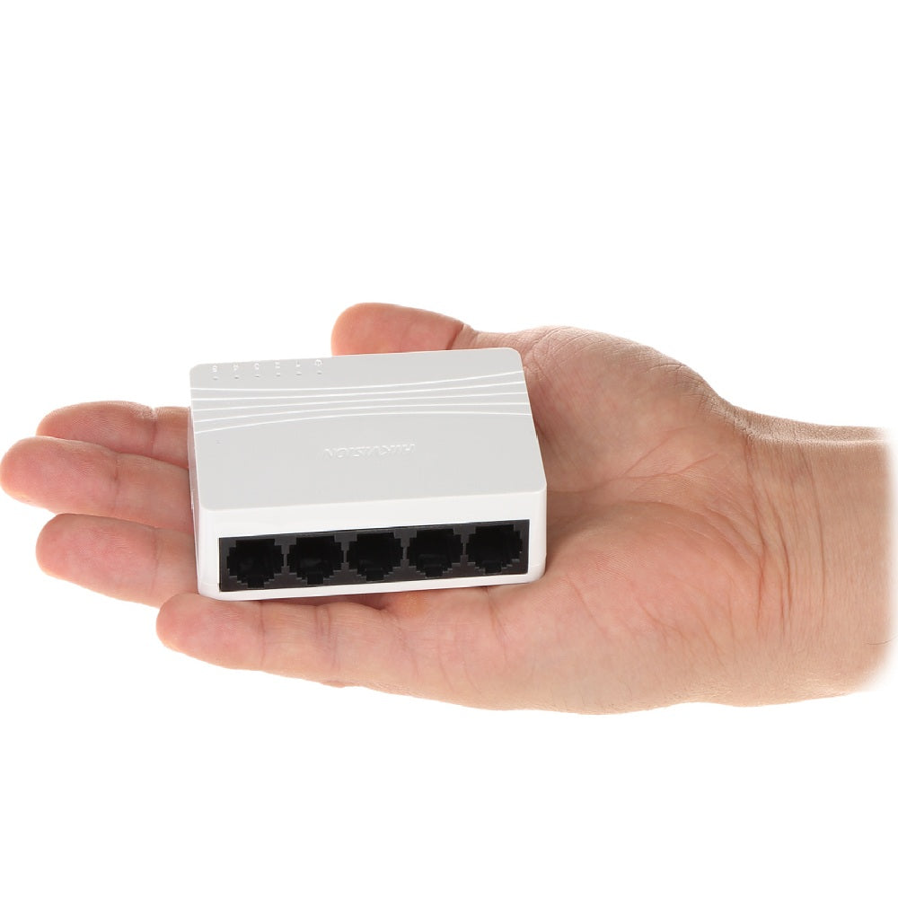 HIKVISION DS-3E0505D-O Switch 5 Puertos Gigabit