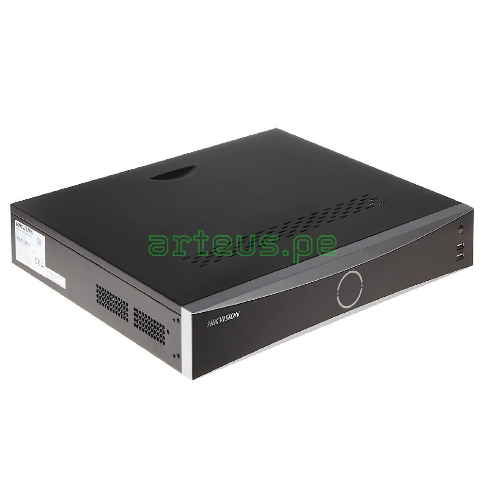 HIKVISION DS-7732NXI-K4/16P NVR 32 Canales 4K 12MP 16 PoE 256Mbps 4HDD Acusense