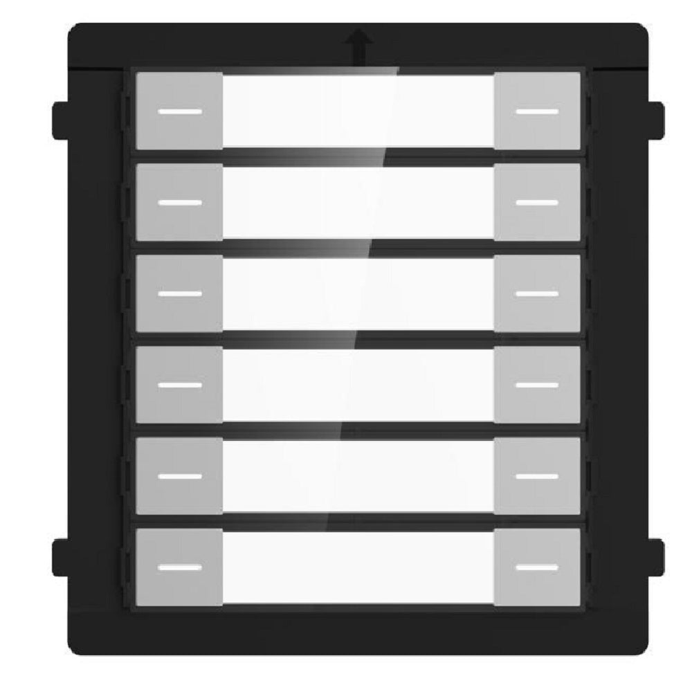 HIKVISION DS-KD-K12 Módulo 12 Botones para Multidepartamentos