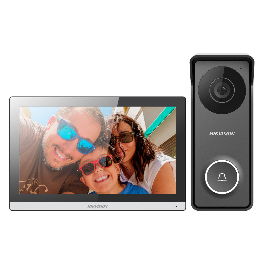 HIKVISION DS-KIS313-P Kit Videoportero Híbrido 7" HD