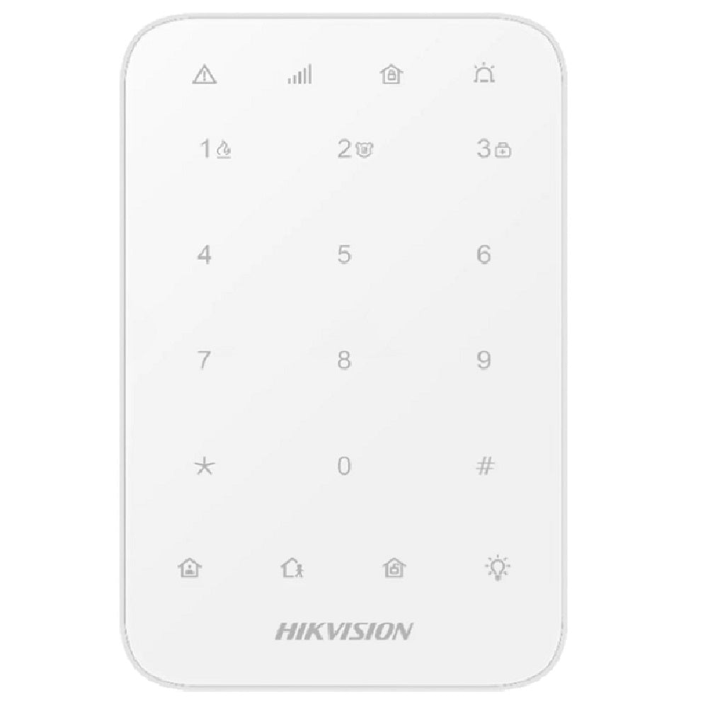 HIKVISION DS-PK1-E-WB AX PRO Teclado Led Inalámbrico