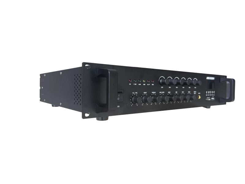 HIKVISION DS-QAE0A120G1-VB6 Amplificador de Audio 120W 6 Zonas