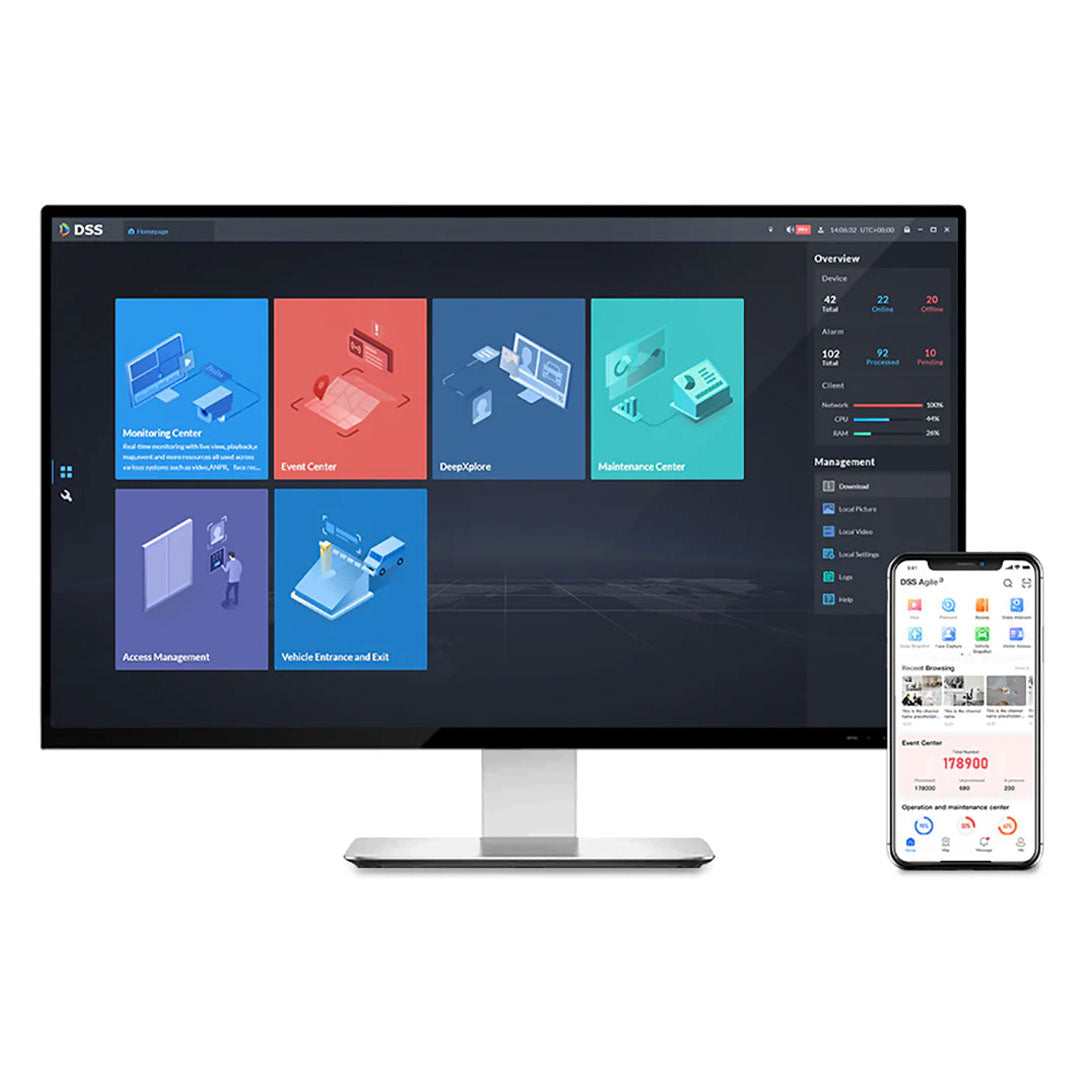 DAHUA DSS8PRV Licencia de 1 canal de video Licencia Dsspro 8