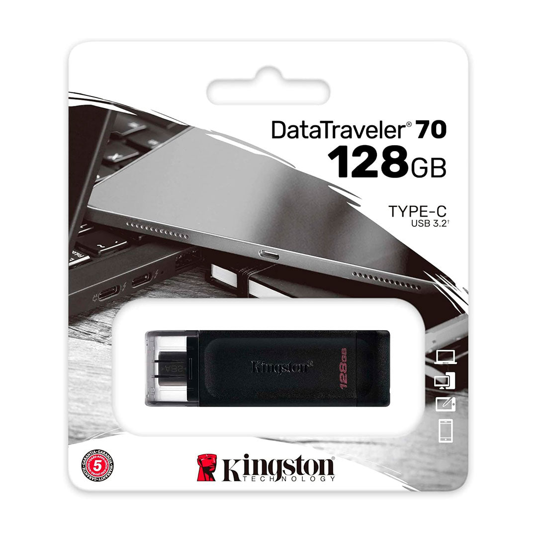 KINGSTON DT70/128GB Memoria USB-C 3.2 128GB