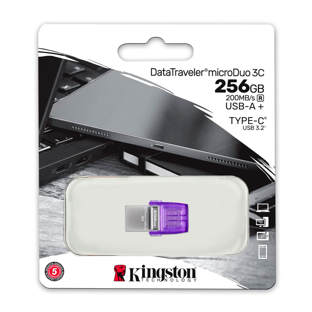 KINGSTON DTDUO3CG3/256GB MICRODUO 3C Memoria Micro USB 256GB