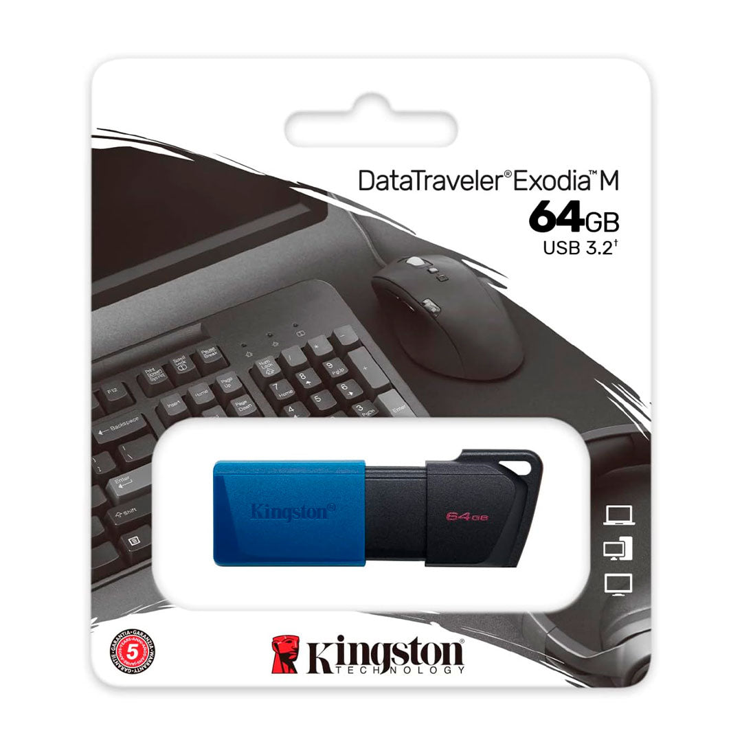 KINGSTON DTXM/64GB EXODIA M Memoria USB 3.2 64GB