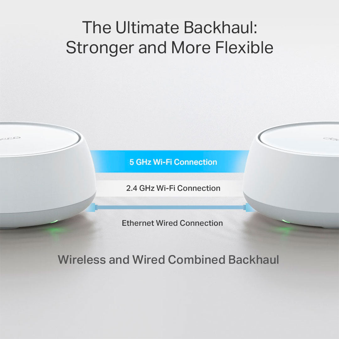 TP-LINK DECO BE25 1-Pack Router Mesh WiFi7 BE3600 doble banda