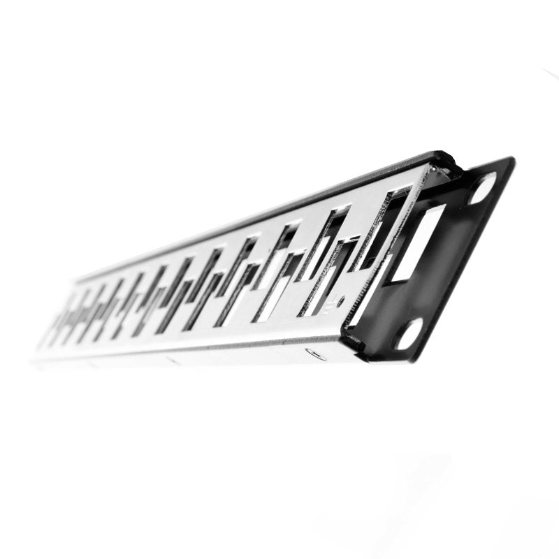 NEXXT SOLUTIONS NAW-PNEL6A24 Patch Panel para Rack Cat.6A Tipo keystone 1U 24 Puertos
