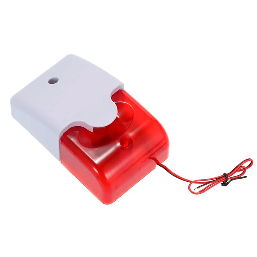 HAGROY EPA-73S Sirena con Luz Estrobo 12V Ideal para Cocheras