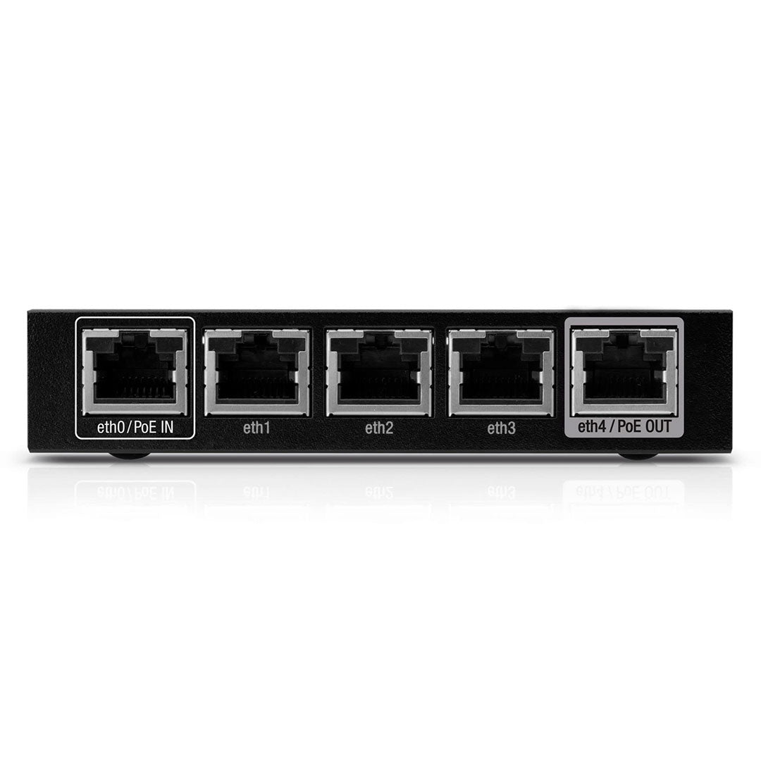 UBIQUITI ER-X Router EDGEROUTER 5 Puertos 1 POE/IN GIGABIT