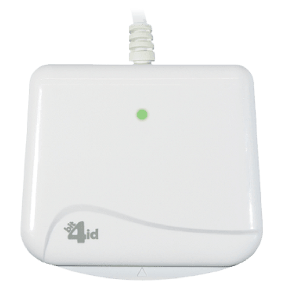 BIT4ID EVO Mini Lector de DNI Electrónico Tarjetas con Chip USB Plug & Play