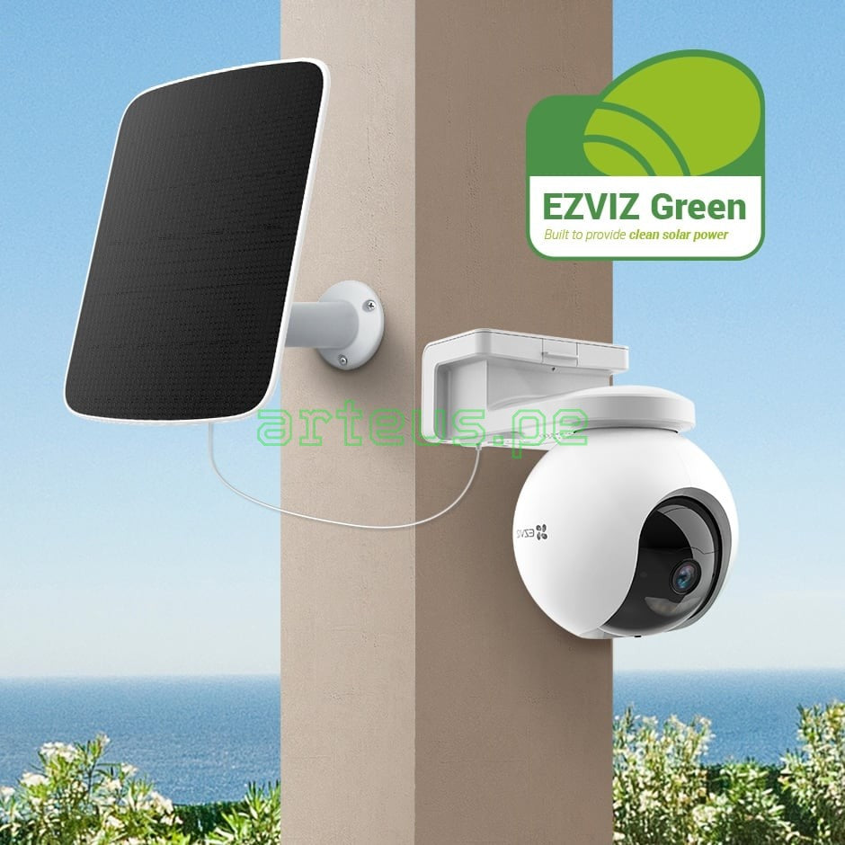EZVIZ CMT-SOLAR Panel Solar 6v 1030mA Para Cámaras EZVIZ