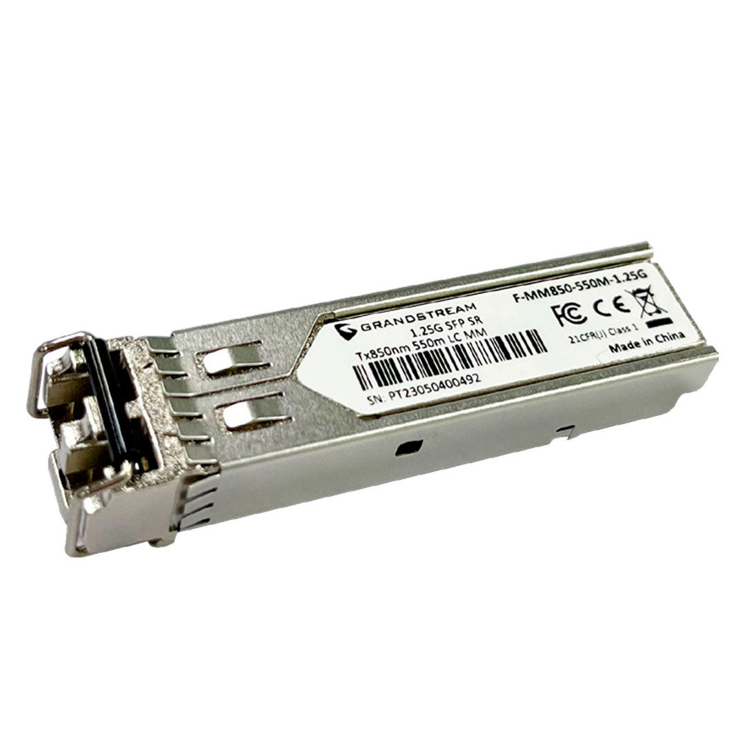 GRANDSTREAM F-MM850-550M-1.25G Módulo Transceiver SFP Multimodo Dúplex LC 300m