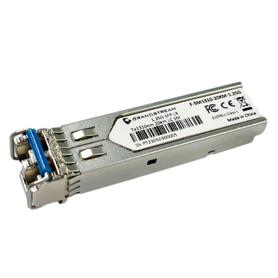 GRANDSTREAM F-SM1310-20KM-1.25G Módulo Transceiver SFP Monomodo Dúplex LC 20Km