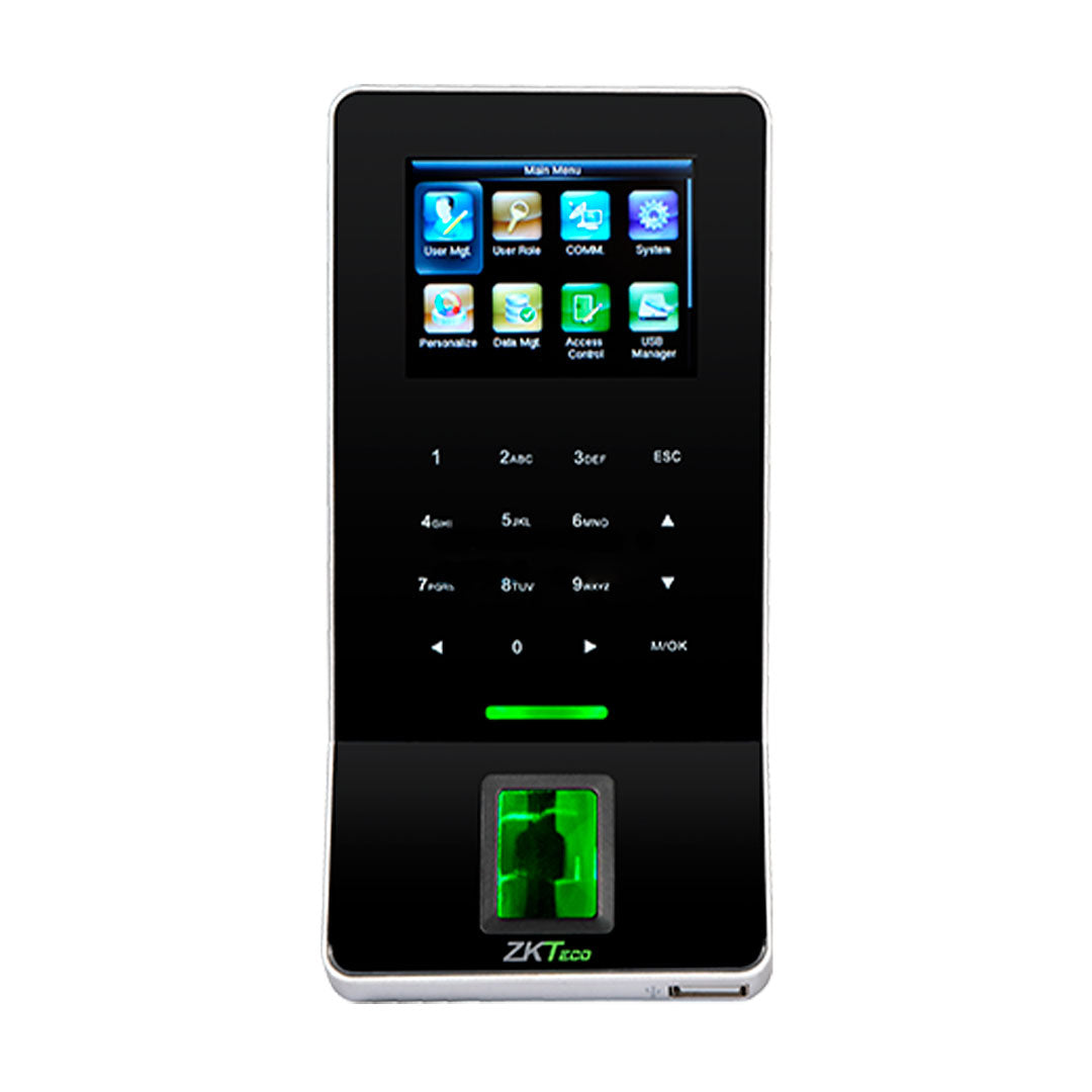 ZKTECO F22/ID Control de Acceso y Asistencia WIFI con Lector de Huella y Tarjeta