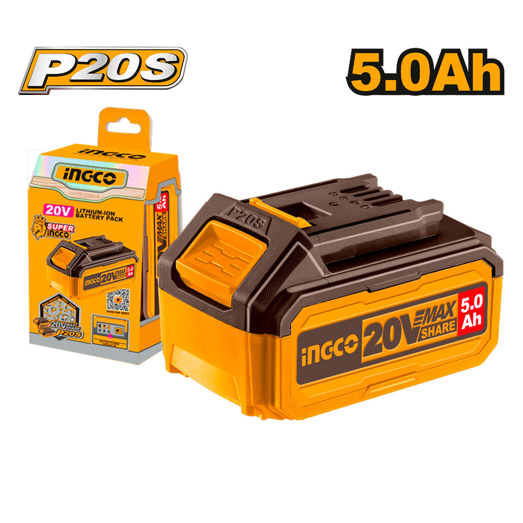 INGCO FBLI20031 Batería de litio 20V 5.0AH