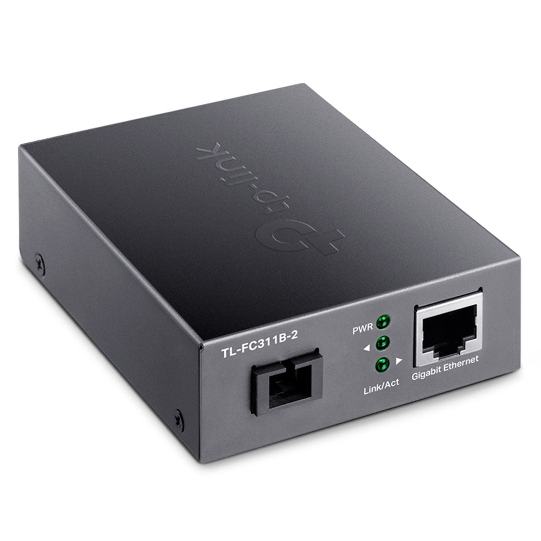 TP-LINK FC311B-2 Media Converter Monomodo Gigabit WDM SC 2Km