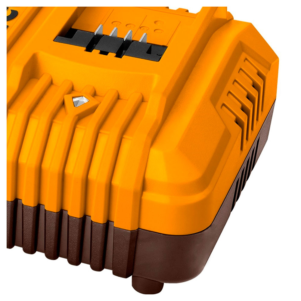 INGCO FCLI2034 Cargador doble 4.0Ah de carga rápida inteligente