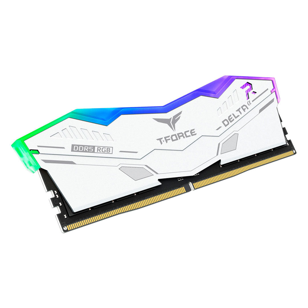 TEAMGROUP DELTAα Memoria RAM RGB DDR5 16GB 6000MHz Blanco