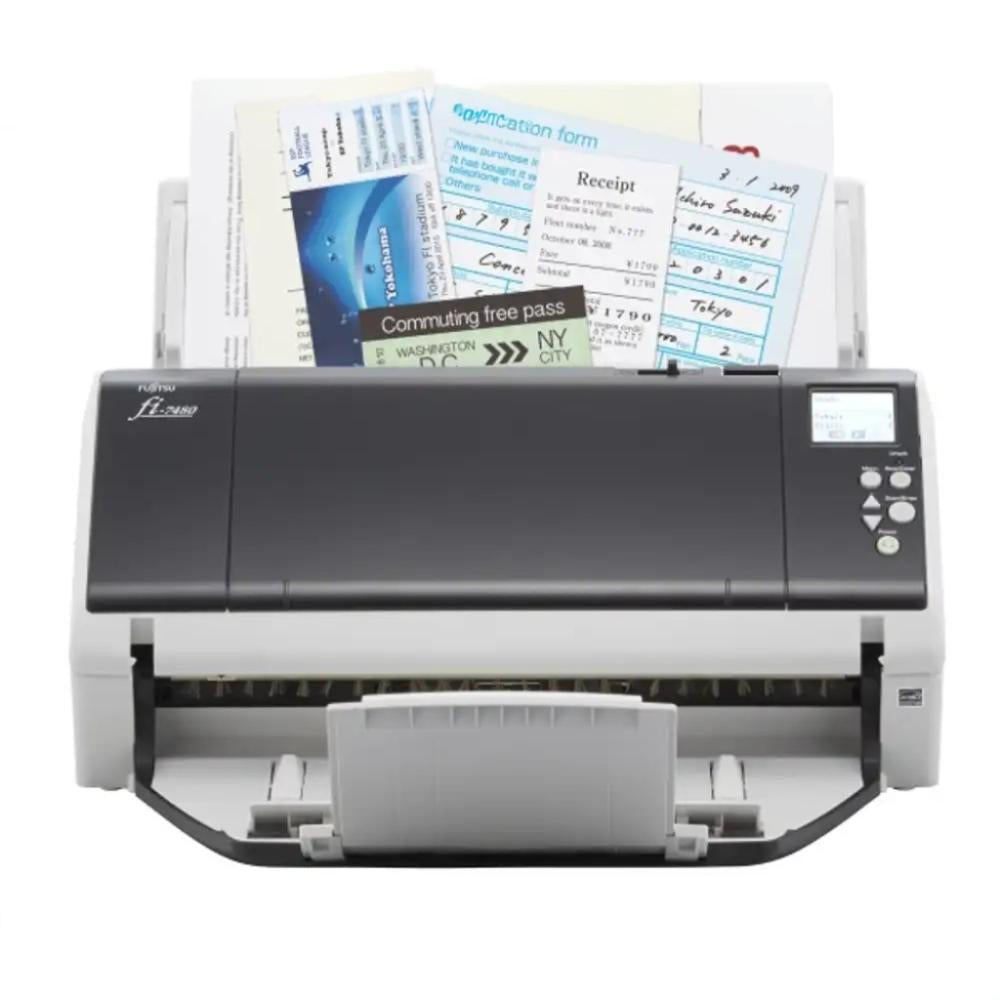 RICOH FI-7480 Escáner de Escritorio Doble Carta 600DPI 80ppm 160ipm Duplex