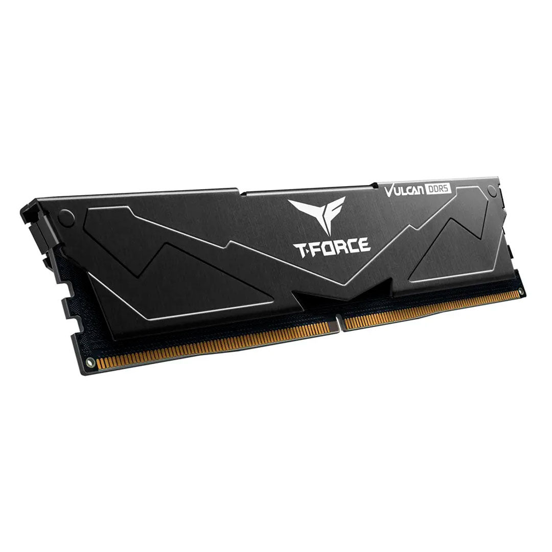 TEAMGROUP VULCAN Memoria RAM DDR5 16GB 6400GHz CL40 Negro