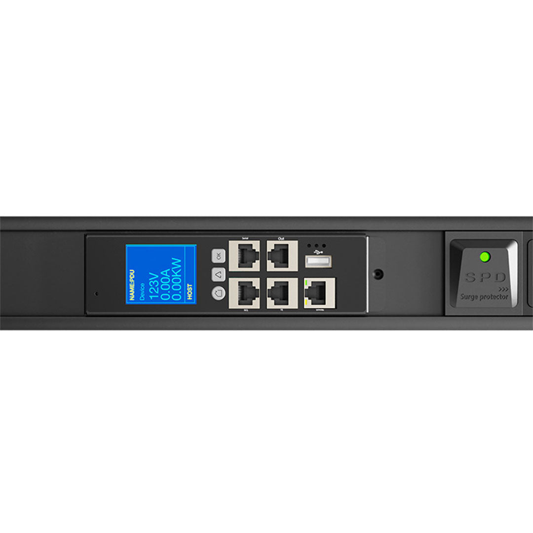 FORZA FPD-3012M0US PDU Medible 7200W 30 tomas Pantalla LCD