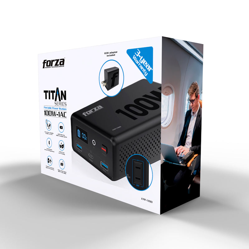 FORZA FPP-T100 Power Bank portátil de 100W