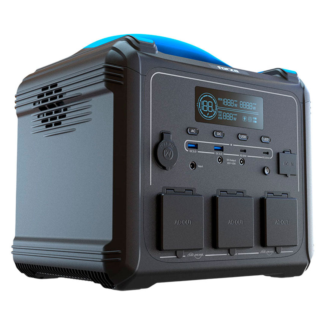 FORZA FPP-T1202 TITAN Power Bank Generador 220V 1200W con baterias LMFP